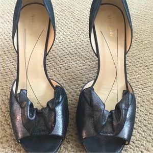 Kate Spade peep toe pump